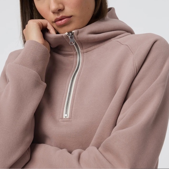 Vuori Restore Half Zip Hoodie~ size M - Picture 3 of 10